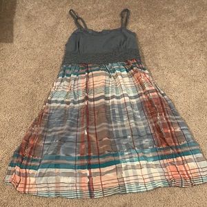Mossimo Plaid Summer Dress. Size M.